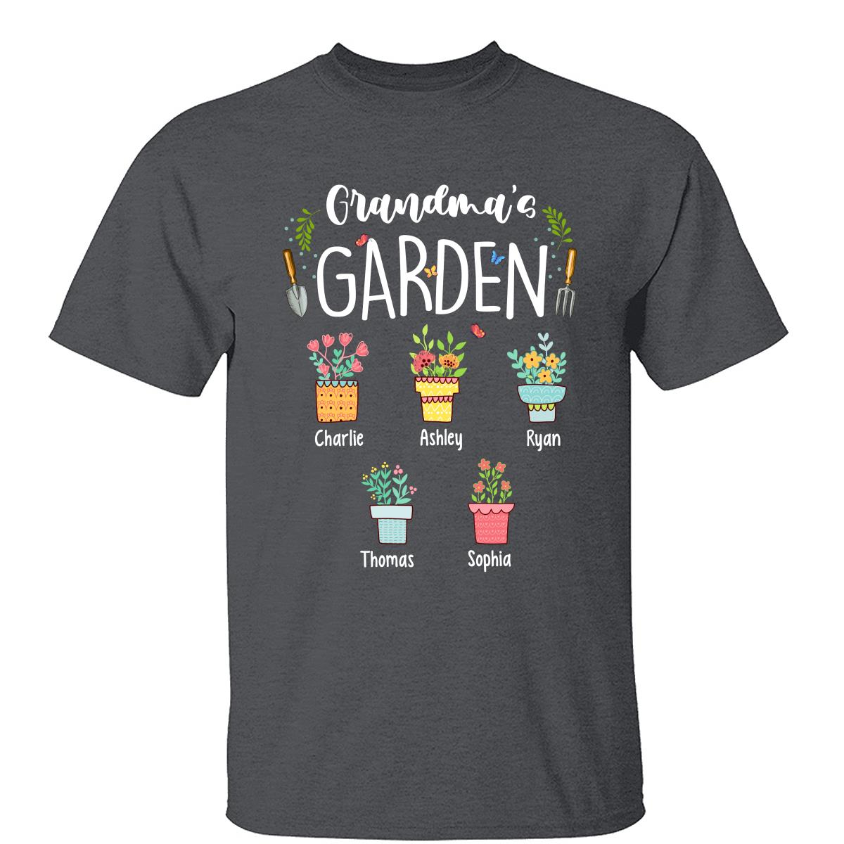 Grandma‘s Garden Doll Grandma Personalized Shirt