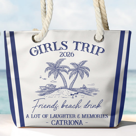 Girls Trip Summer - Personalized Beach Bag
