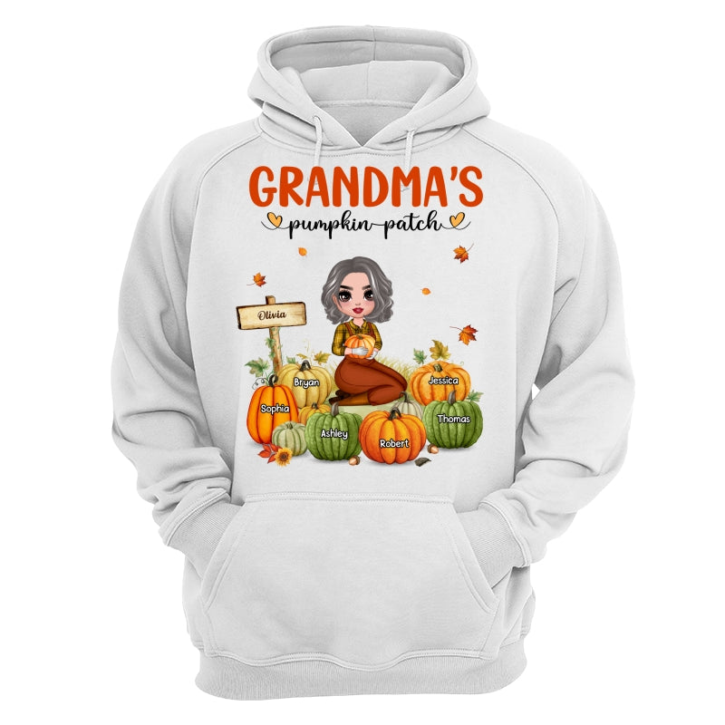 Grandma‘s Pumpkin Patch Doll Woman Personalized Shirt