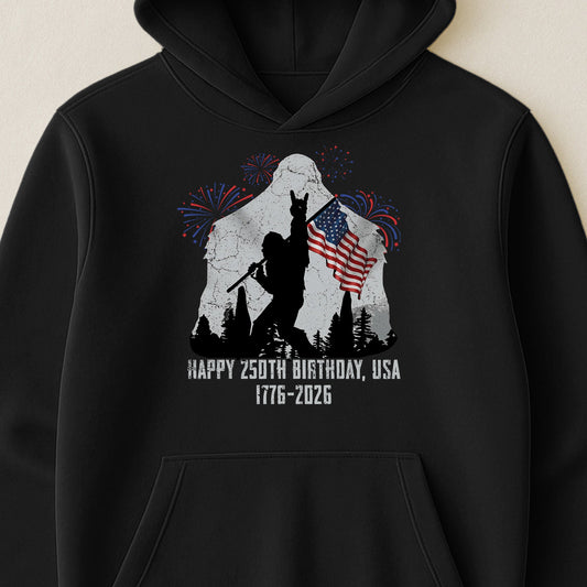 Happy 250th Birthday, USA Bigfoot - Shirt