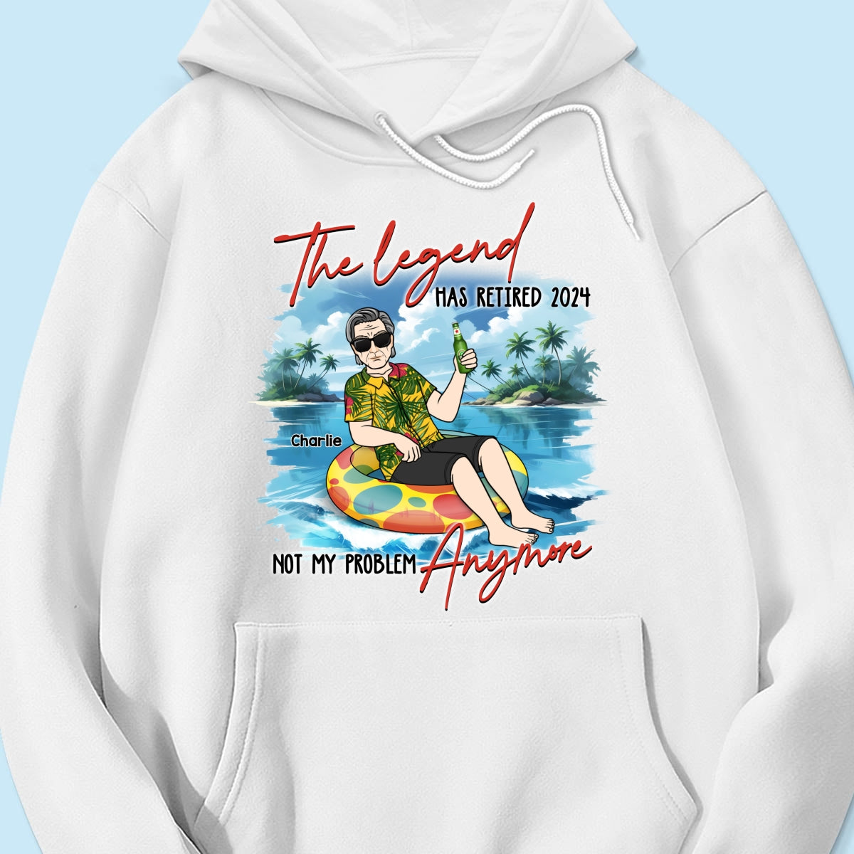 Retirement Gift Summer Man Woman Personalized Shirt