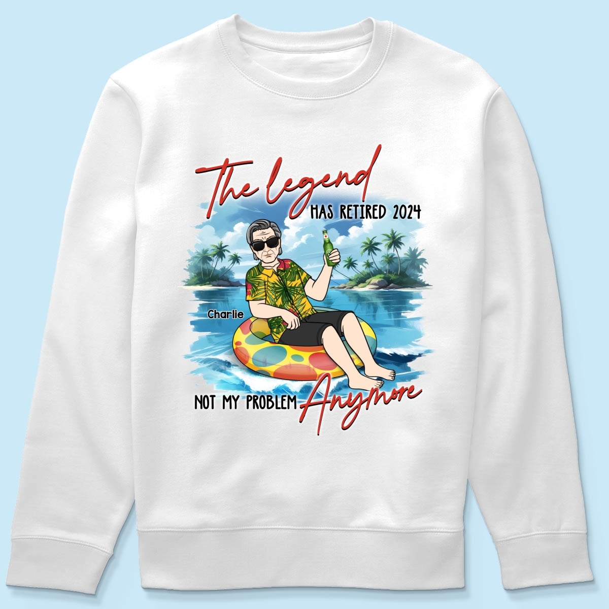 Retirement Gift Summer Man Woman Personalized Shirt