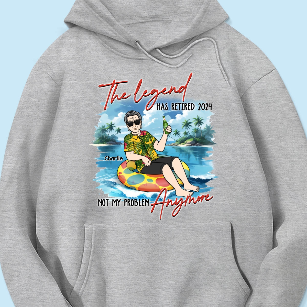 Retirement Gift Summer Man Woman Personalized Shirt