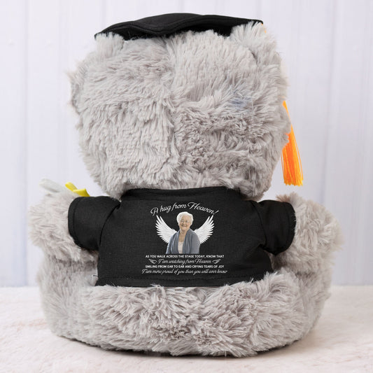 I Am More Proud Of You Than You Will Ever Know - Personalized Graduation Teddy Bear With Photo