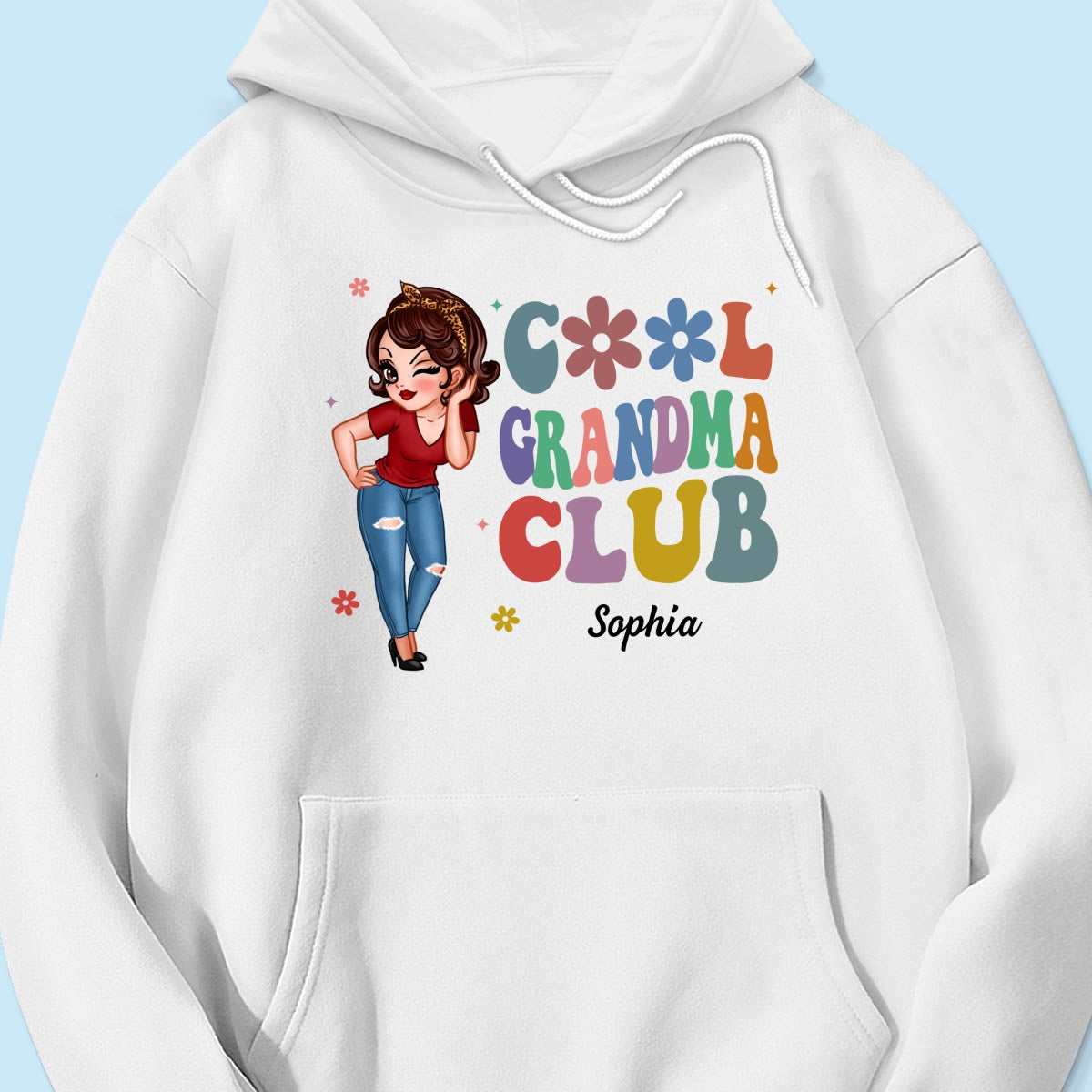 Cool Grandma Club Pretty Woman Personalized Shirt