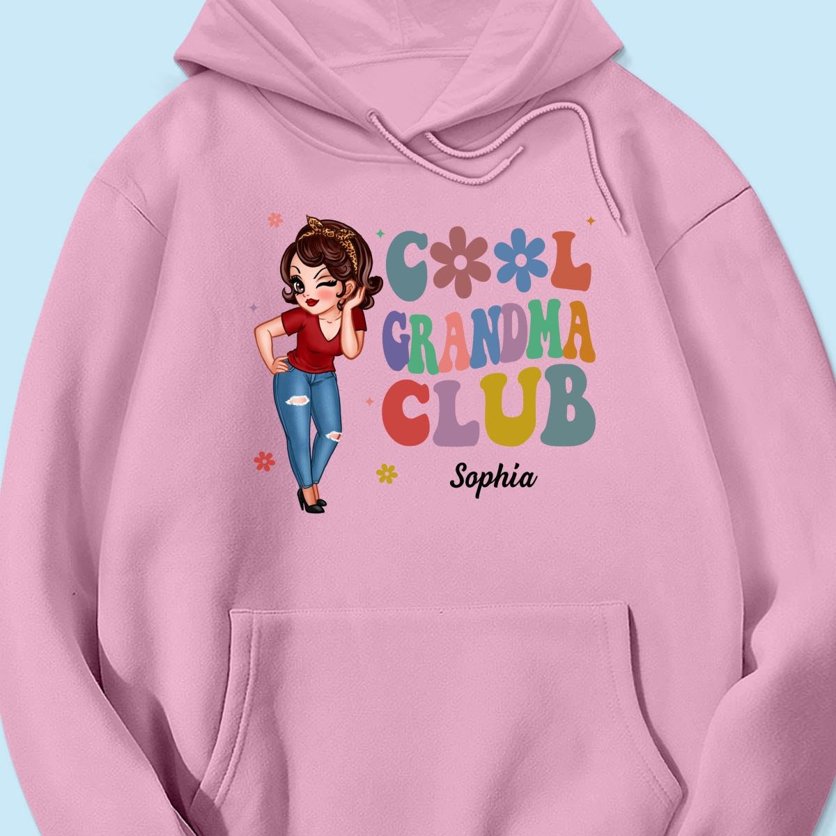 Cool Grandma Club Pretty Woman Personalized Shirt