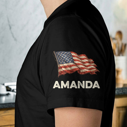 I Am A Veteran’s Mom 250Th Usa Anniversary - Personalized Shirt