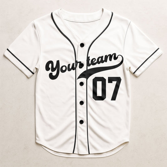 Kid Baseball Custom Name Number - Personalized Jersey Shirt