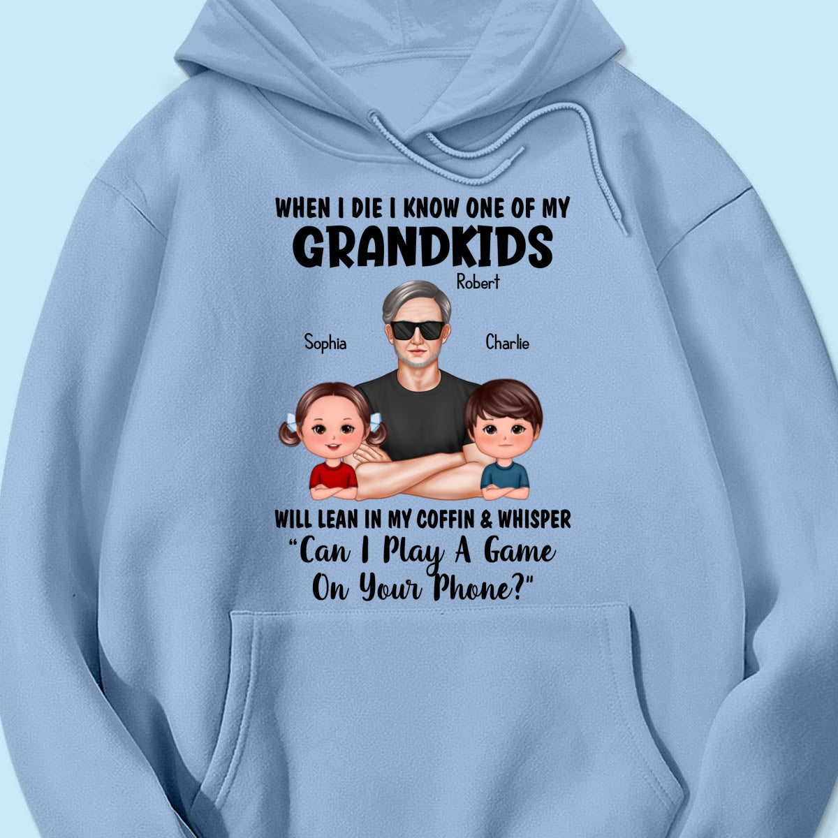 Funny Shirt For Grandpa Man And Kids Personalized Shirt