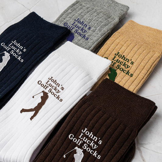 Lucky Golf Socks - Personalized Socks