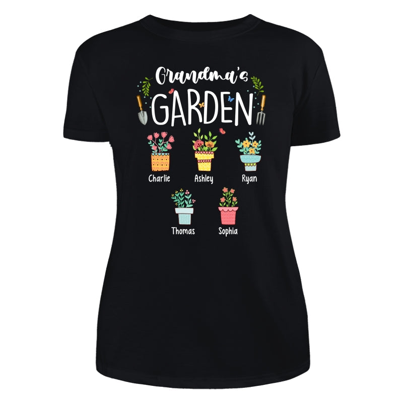 Grandma‘s Garden Doll Grandma Personalized Shirt