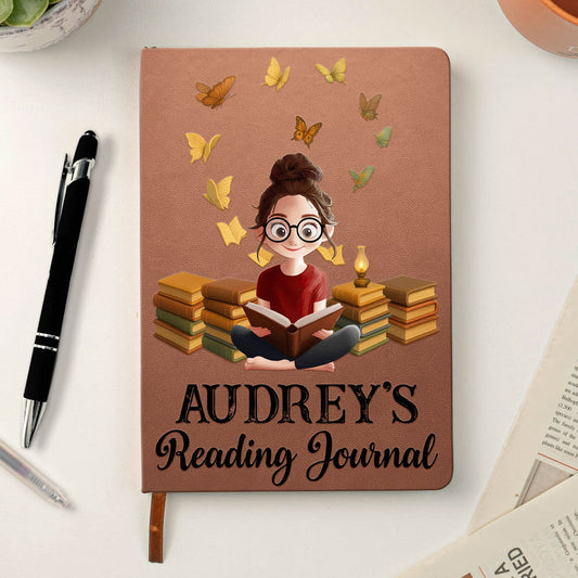 My Reading Journal - Personalized Leather Journal