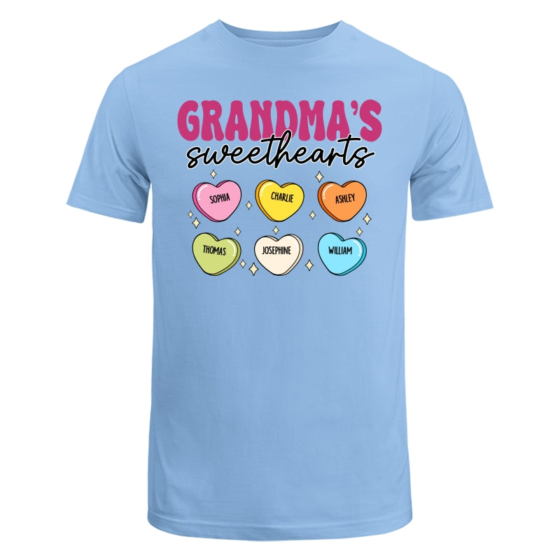 Grandma‘s Sweethearts Valentine’s Day For Grandma Mom Personalized Shirt
