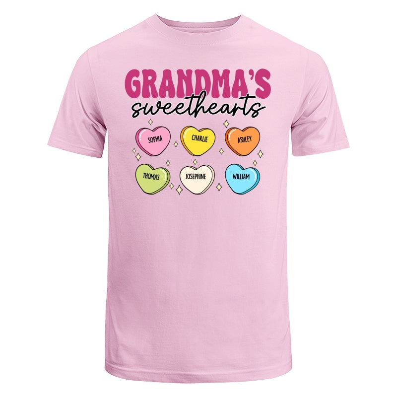Grandma‘s Sweethearts Valentine’s Day For Grandma Mom Personalized Shirt