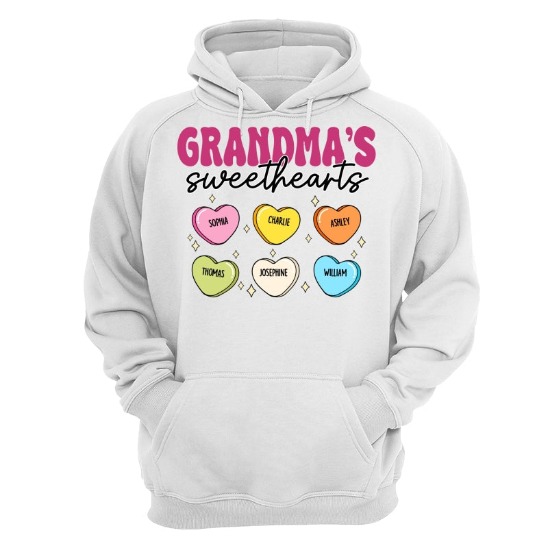 Grandma‘s Sweethearts Valentine’s Day For Grandma Mom Personalized Shirt