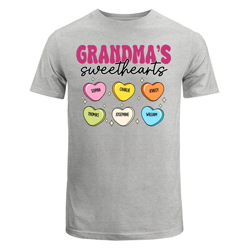Grandma‘s Sweethearts Valentine’s Day For Grandma Mom Personalized Shirt