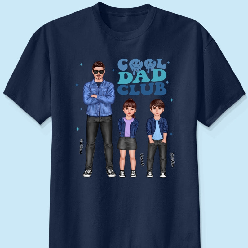Cool Dad Club Personalized Shirt
