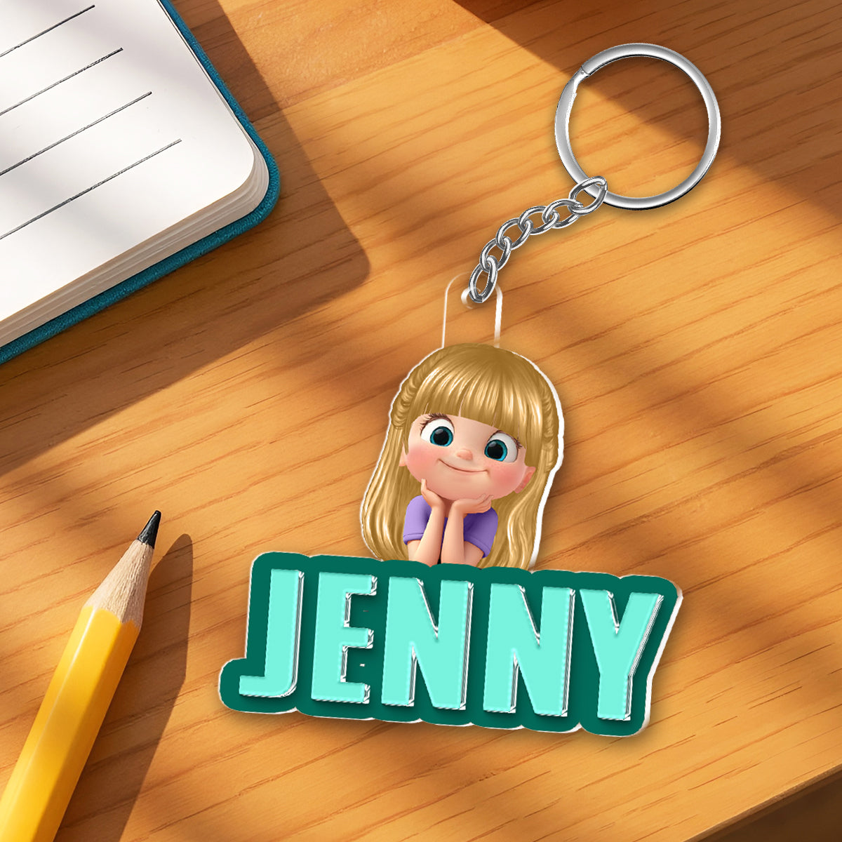 Name Tag for Backpack, Lunch Bag, Pencil Bag, Personalized Gift for Kids Boys Girls, Back to School Name Tag