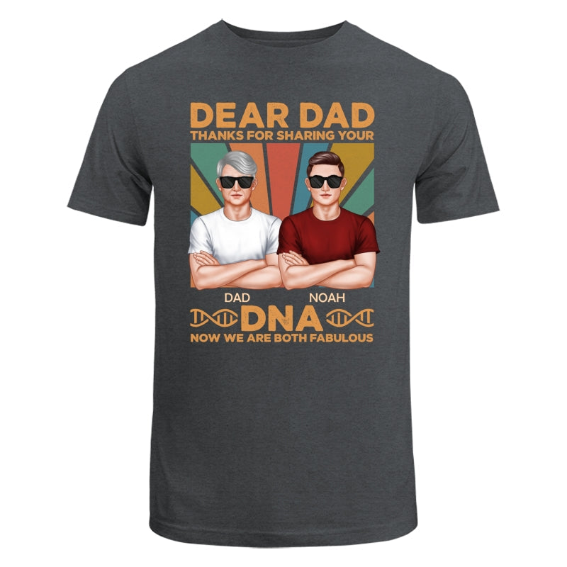 Dad Thanks For Sharing Your DNA Funny Father‘s Day Gift Personalized Shirt
