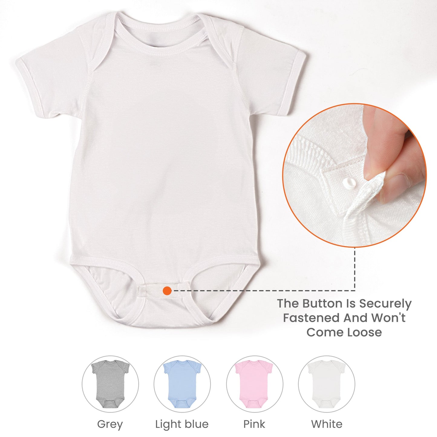 Hay I'm New To The Herd - Personalized Baby Bodysuit