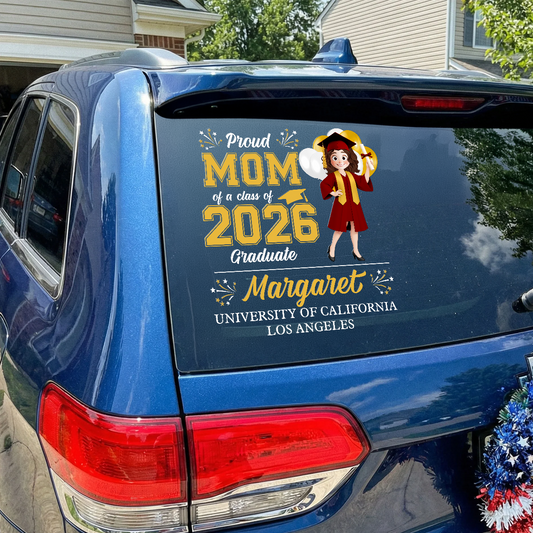 Proud Graduation - Personalized Decal