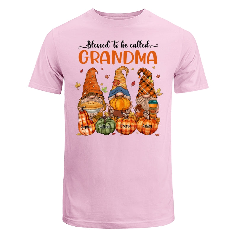 Fall Season Autumn Gnomes Pumpkins Personalized Shirt