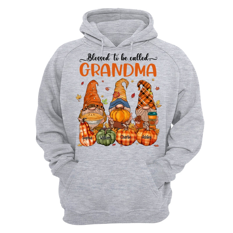 Fall Season Autumn Gnomes Pumpkins Personalized Shirt