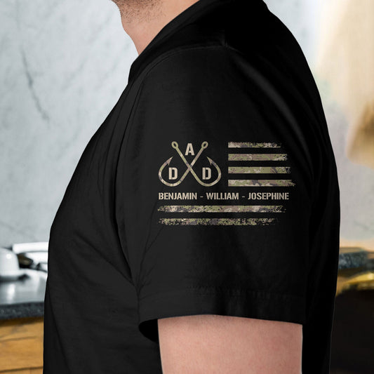 Father's Day Gifts, Reel Cool Dad The Fishing Legend - Personalized Shirt