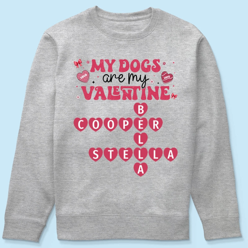 My Dogs Cats Are My Crossword Puzzle Art Gift For Pet Lover Personalized Shirt