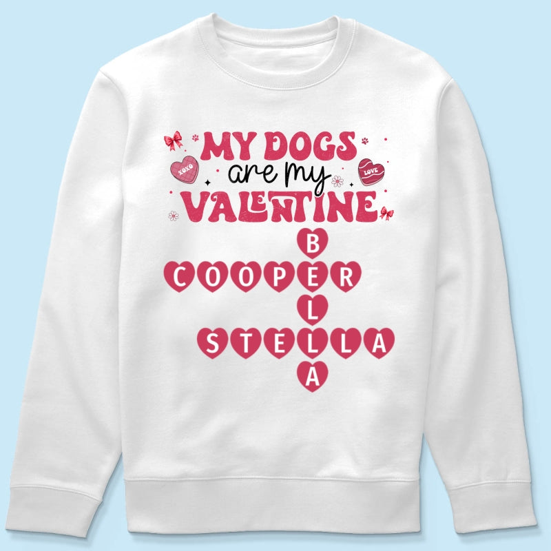 My Dogs Cats Are My Crossword Puzzle Art Gift For Pet Lover Personalized Shirt