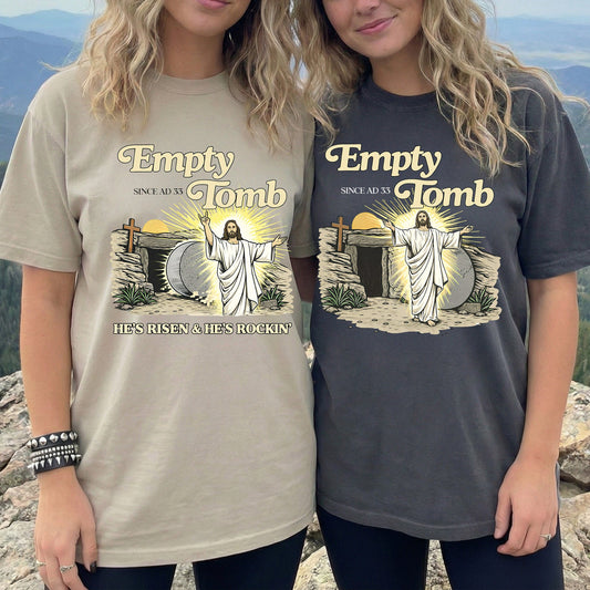 Empty Tomb For Easter Season - Personalized Shirt