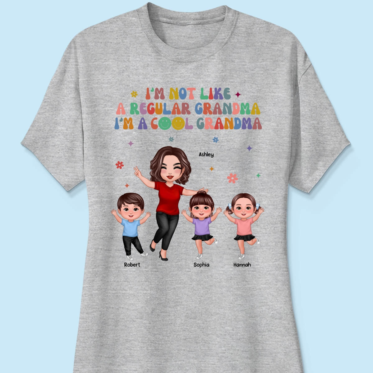 I'm A Cool Grandma Personalized Shirt
