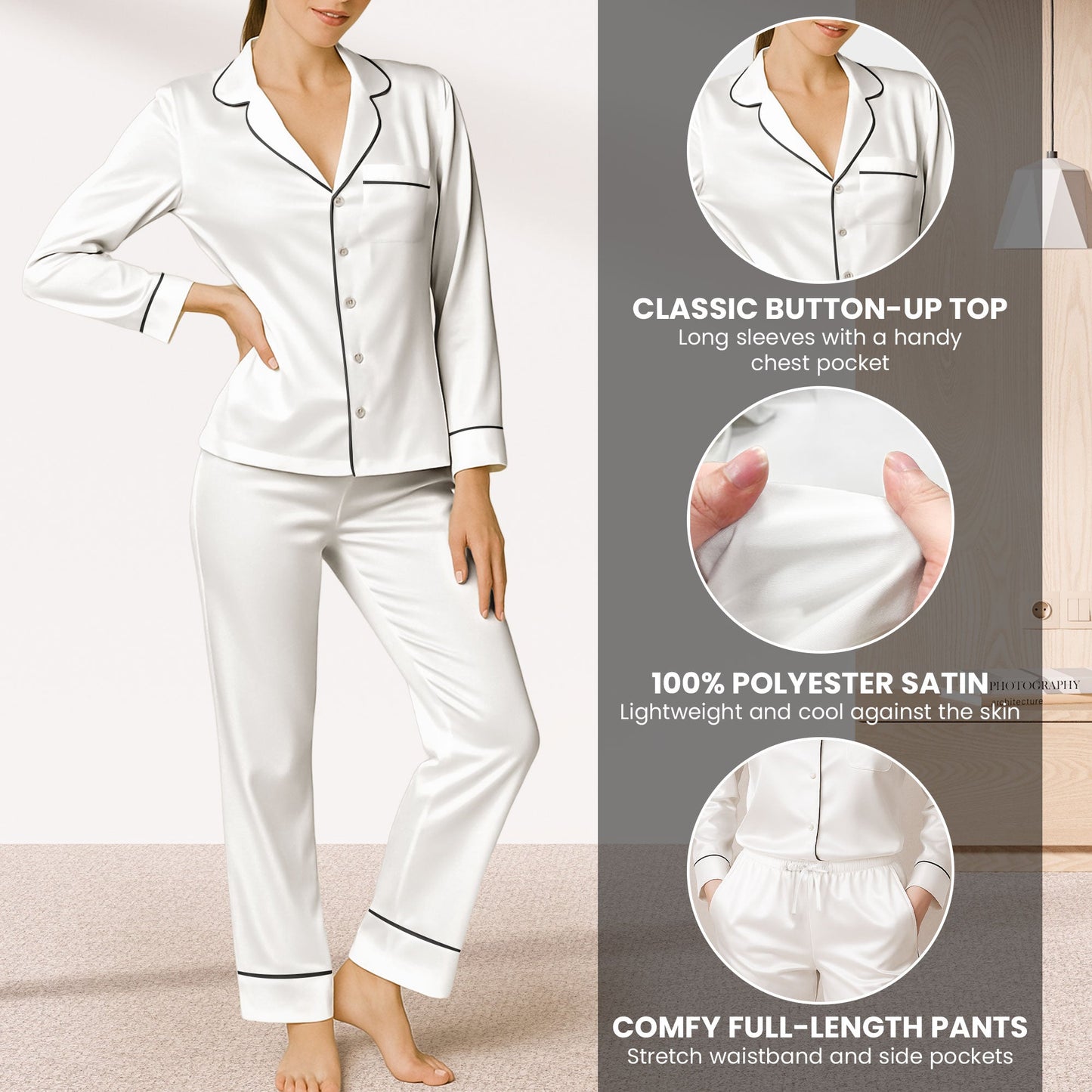 Sips About To Go Down - Personalized Satin Pajama Set