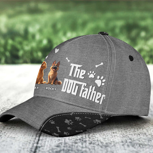 Father's Day Gifts, The Dogfather - Personalized Classic Cap