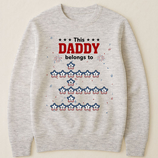 Father's Day Gifts, This Grandpa Belongs To Scrabble - Personalized Shirt