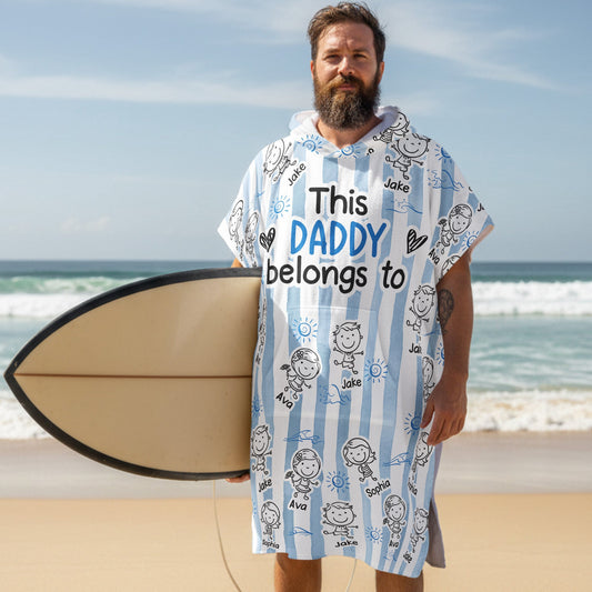 This Mommy Belongs To - Personalized Beach Towel