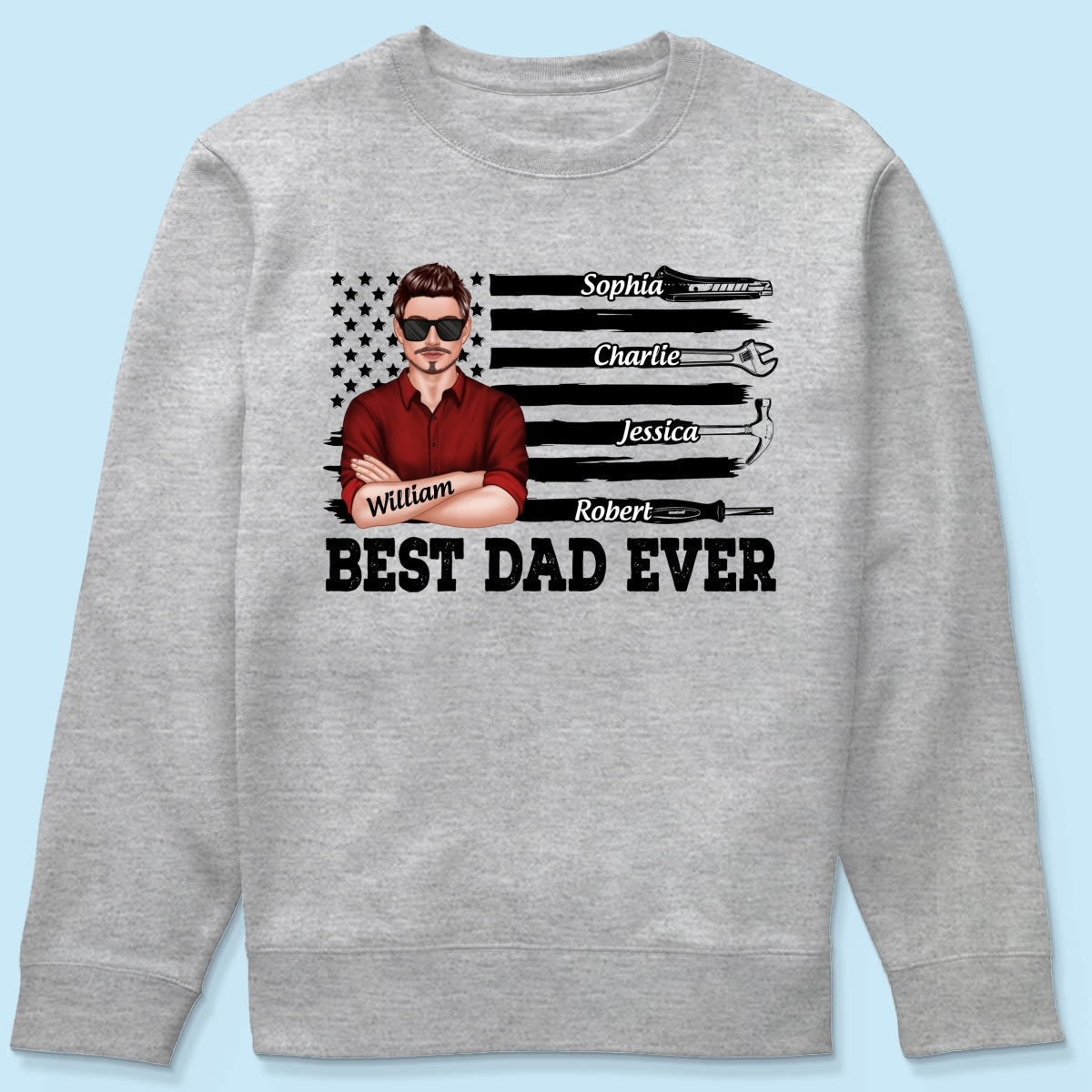 Best American Dad Mechanic Dad Personalized Shirt