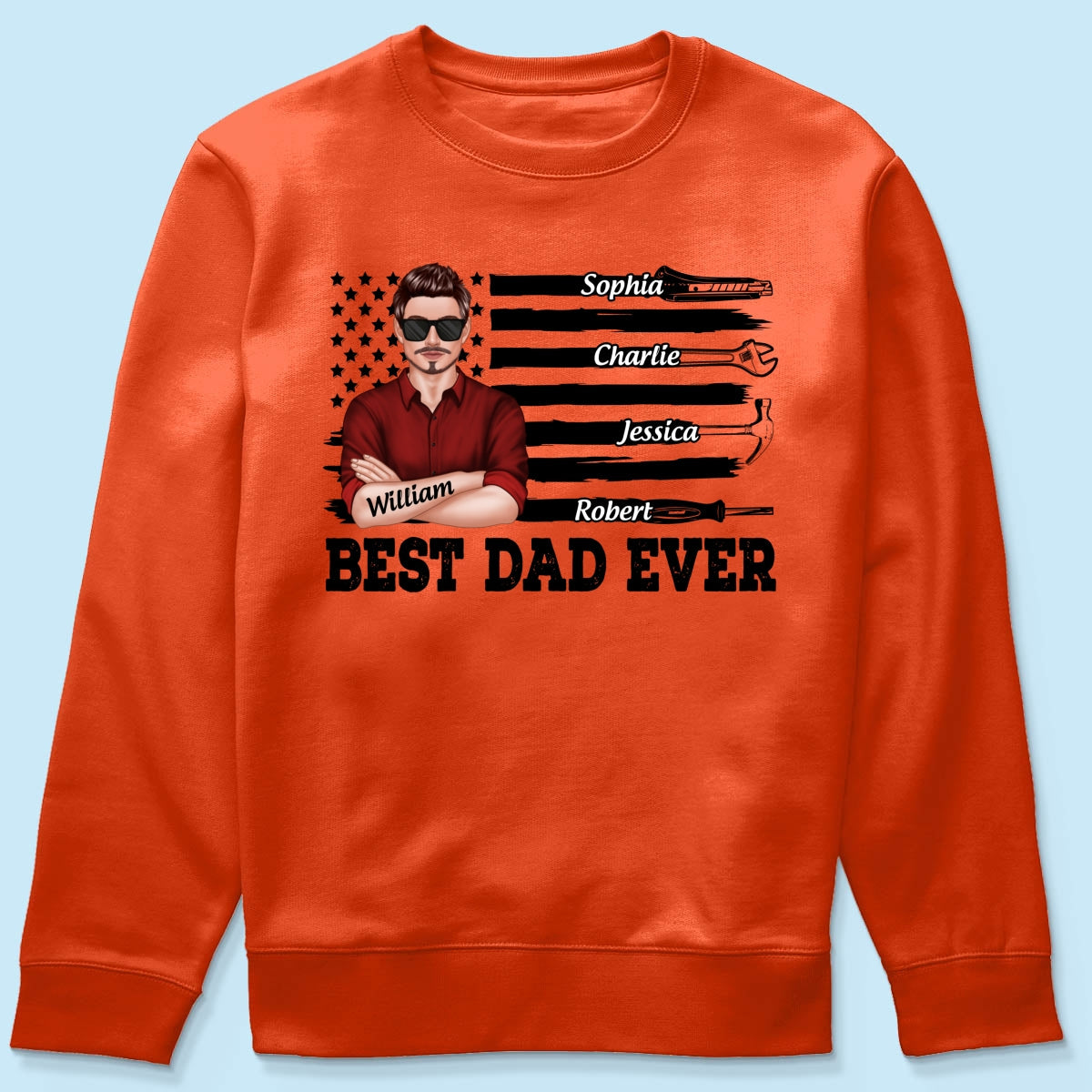 Best American Dad Mechanic Dad Personalized Shirt
