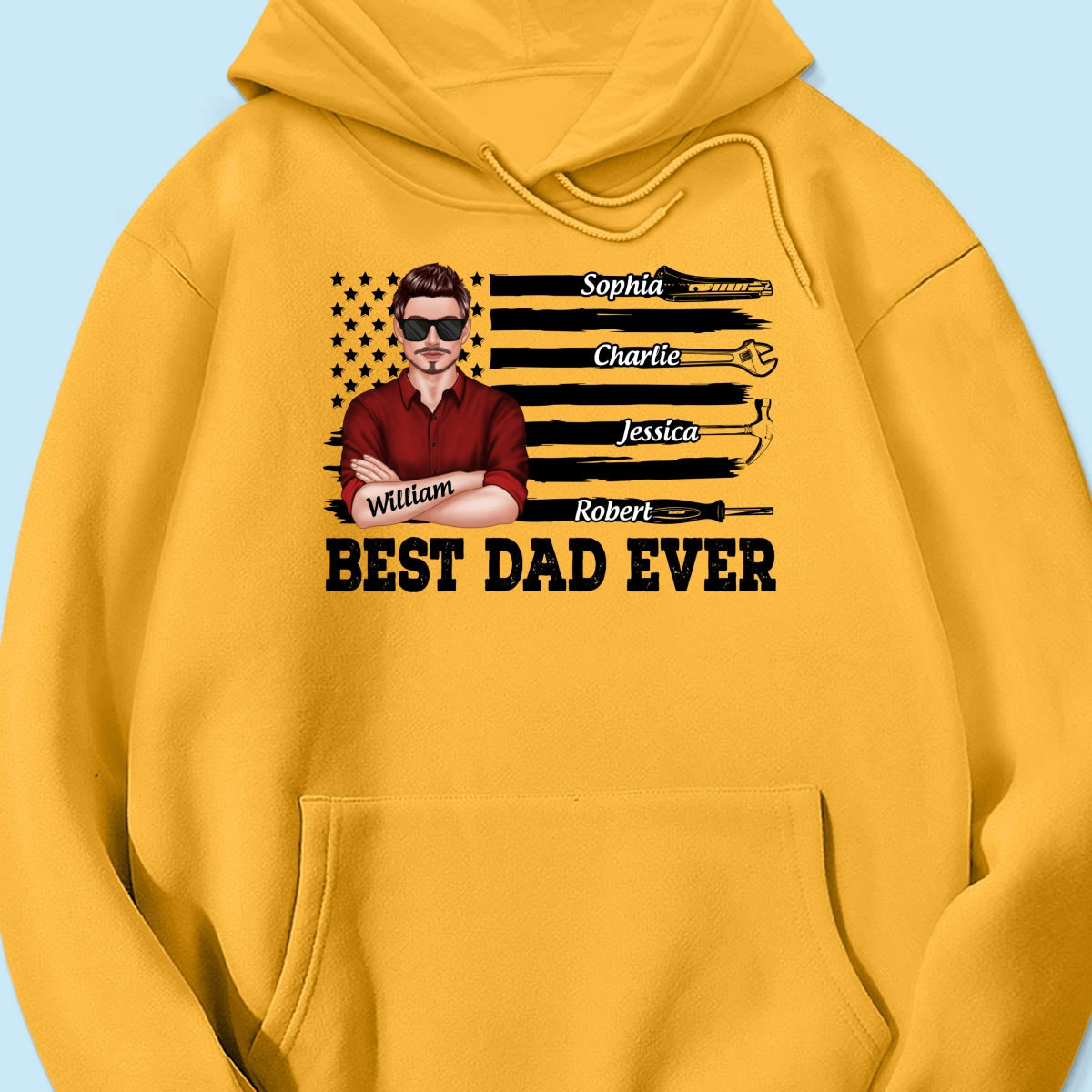 Best American Dad Mechanic Dad Personalized Shirt