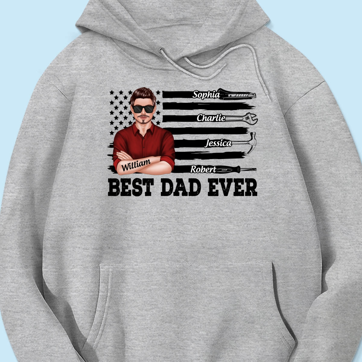 Best American Dad Mechanic Dad Personalized Shirt