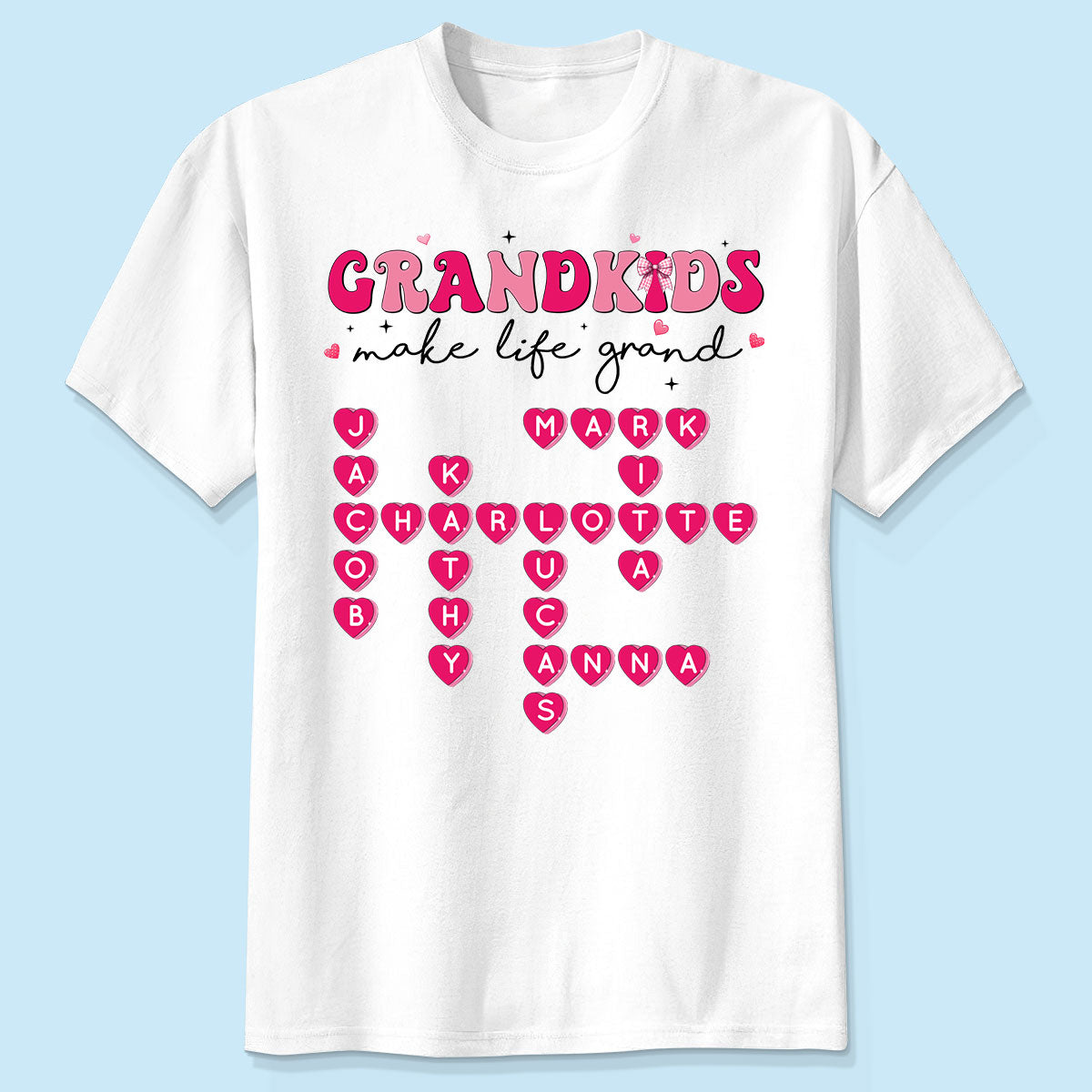 My Grandkids Are My Gift For Grandma Personalized Shirt