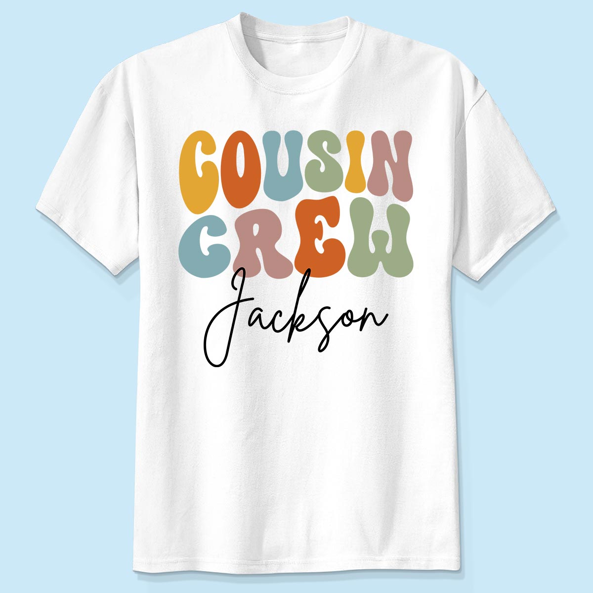 Cousin Crew Cousin Camp Matching Personalized Shirt
