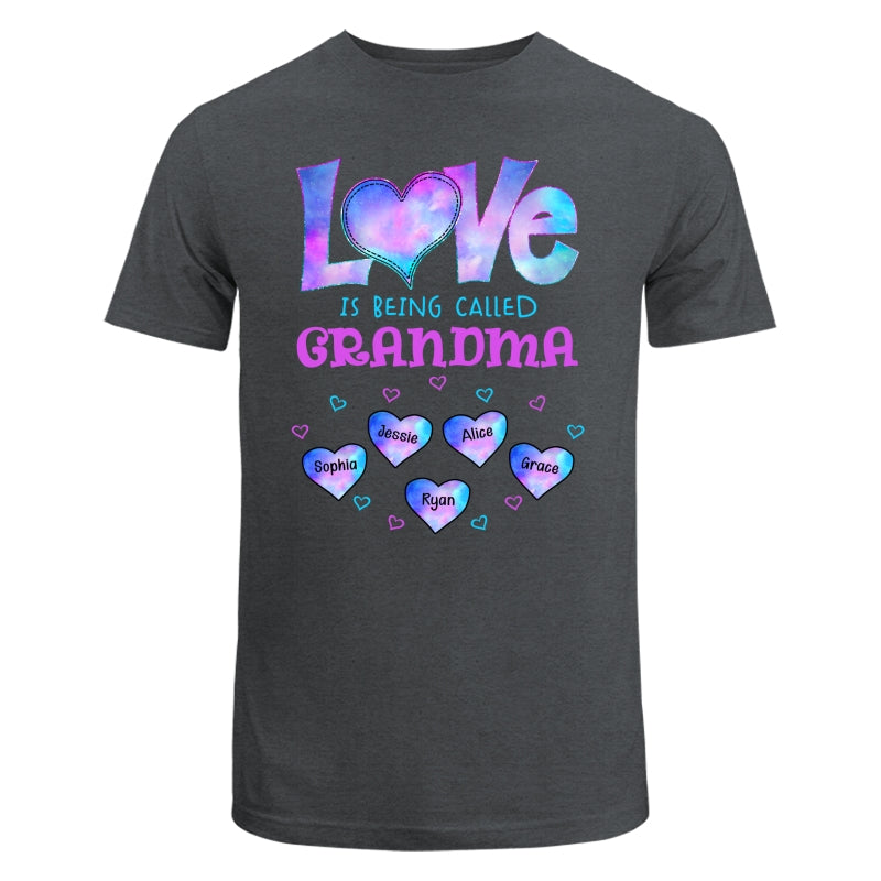 Galaxy Pattern Love Is Being Call Grandma Personalized Shirt