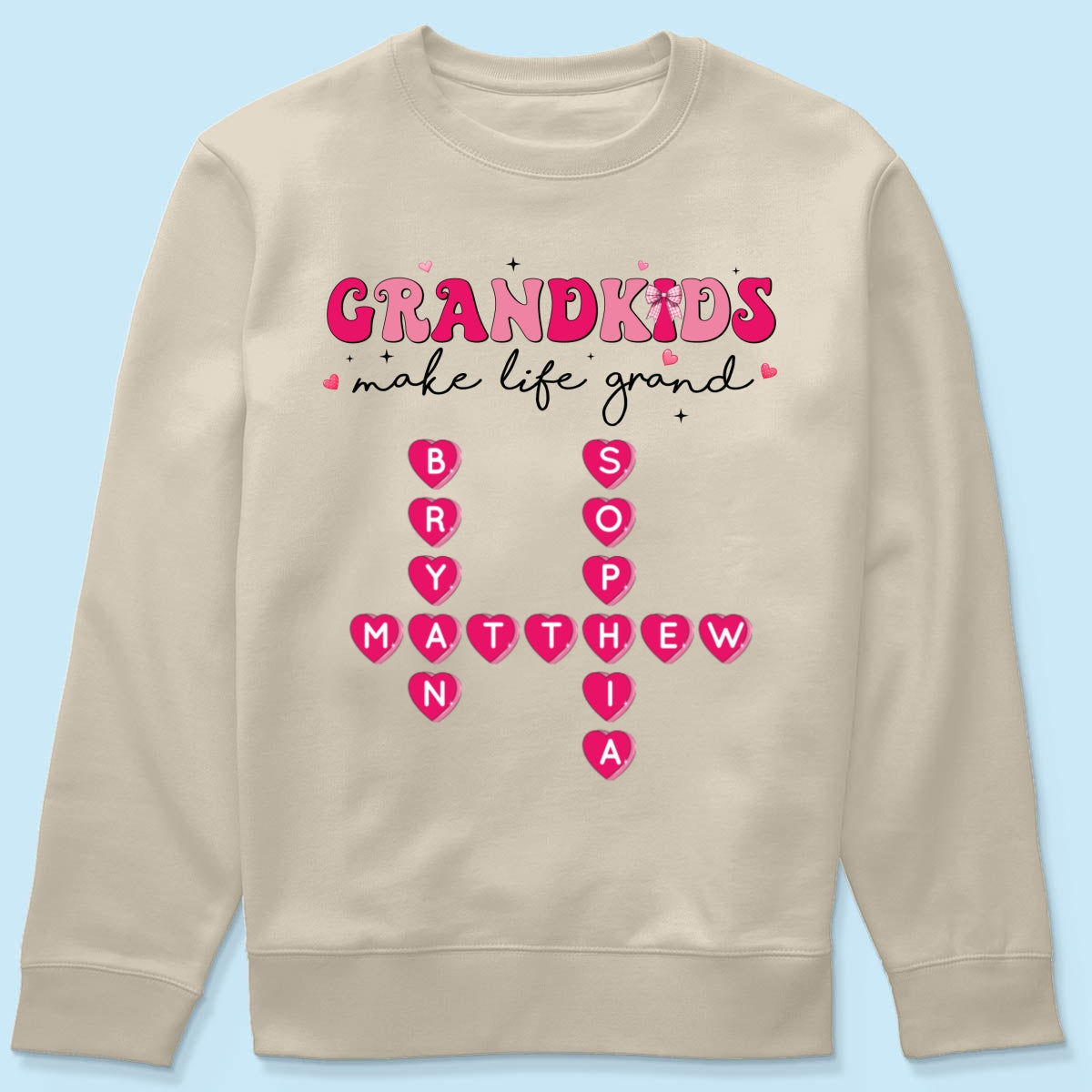 My Grandkids Are My Gift For Grandma Personalized Shirt