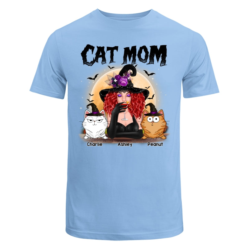 Crazy Cat Witch Funny Cat Expressions Personalized Shirt