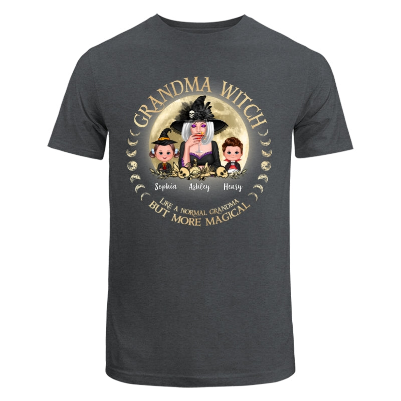 Grandma Mom Witch And Kids Circle Personalized Shirt