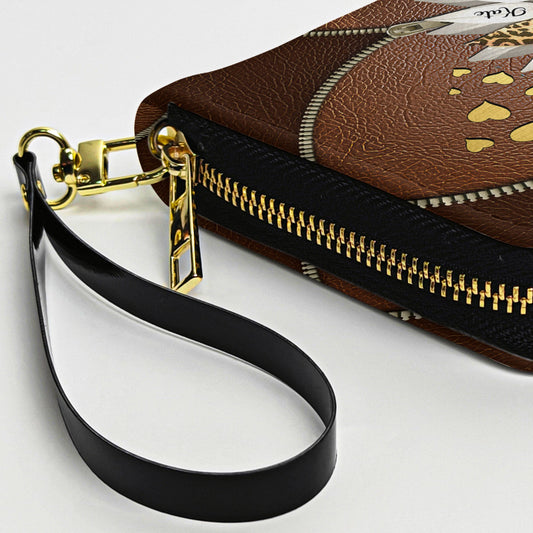 You Are My Sunshine - Personalized Leather Long Wallet
