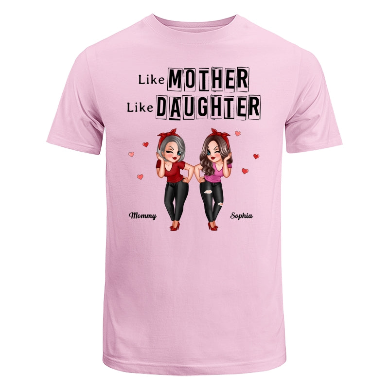 Frame Words Like Mother Like Daughter Personalized Shirt