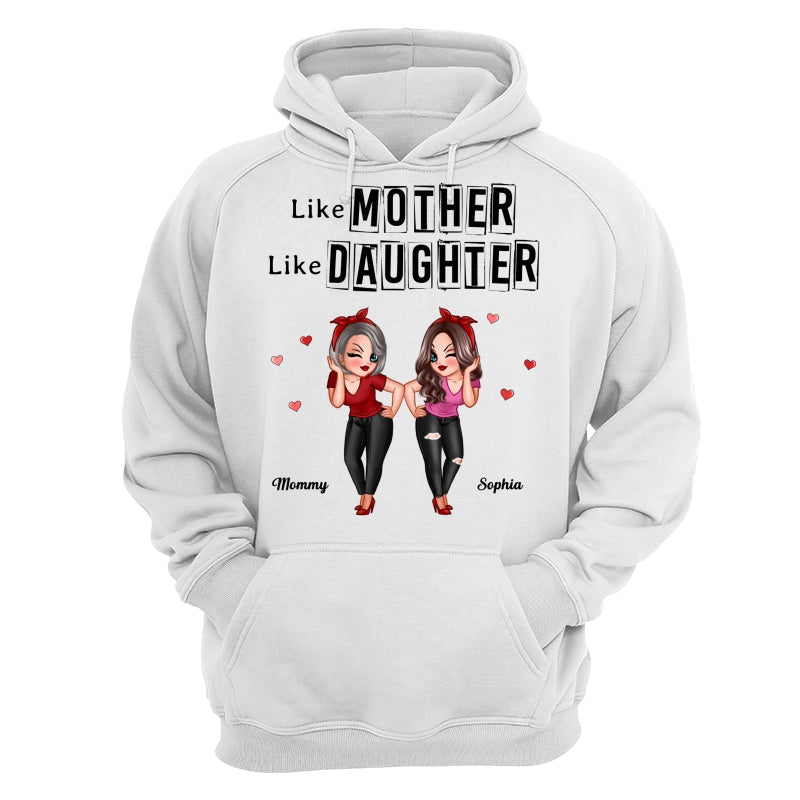 Frame Words Like Mother Like Daughter Personalized Shirt