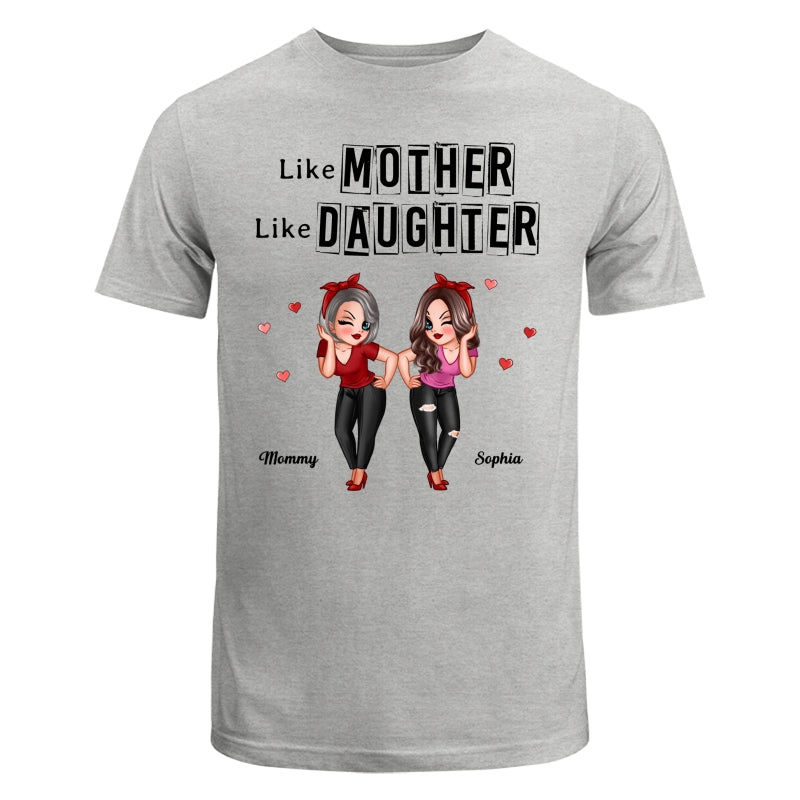 Frame Words Like Mother Like Daughter Personalized Shirt